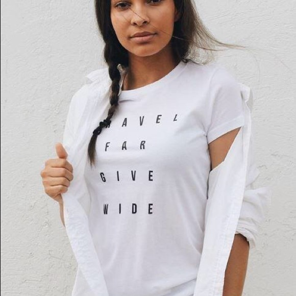 Travel Far Give Wide Tee - Picture 3 of 8